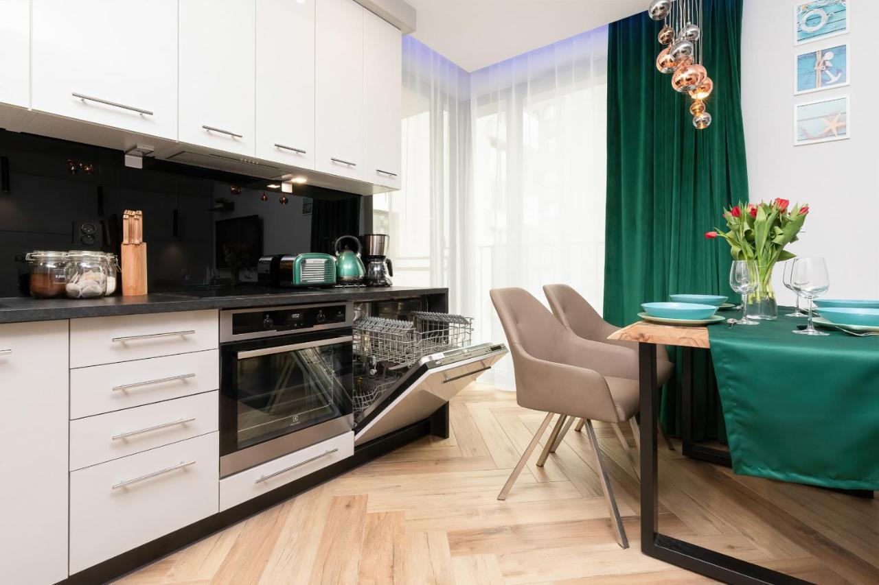 Klimatyczny Apartament W Centrum Gdanska Buitenkant foto