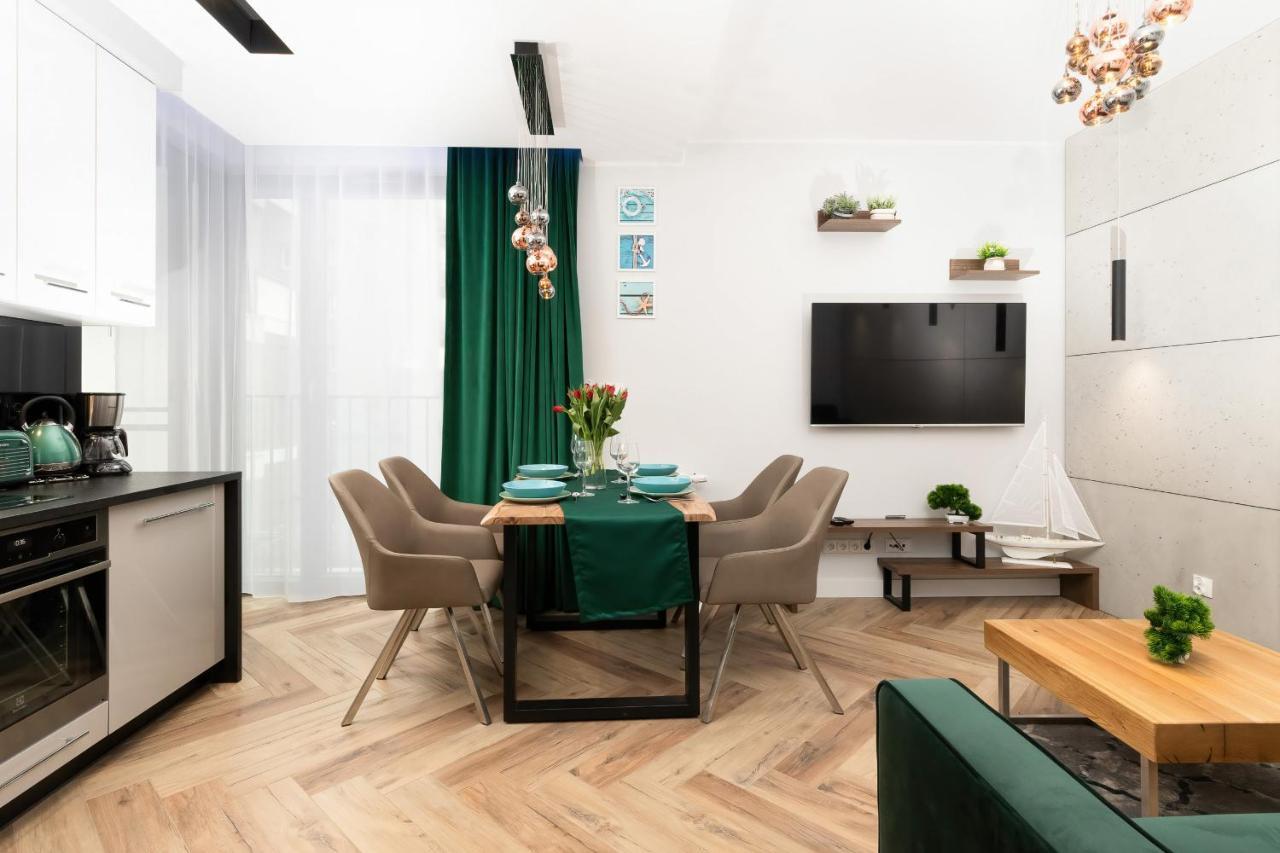 Klimatyczny Apartament W Centrum Gdanska Buitenkant foto